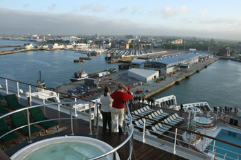 Die Briten sind große Kreuzfahrtfans - vor allem von ihrem Heimathafen Southampton aus (Foto: pg)