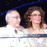 Kapitän Raffaele Pontecorvo und Taufpatin Sophia Loren