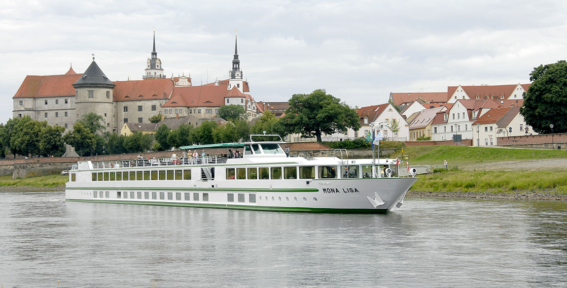 Die MONA LISA fährt für Croisi Europe 2021 auf dem Neckar und dem Rhein (Foto: Croisi Europe)