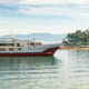 Die PRINCESS fährt für nicko cruises 2022 entlang der kroatischen Küste (Foto: nicko)