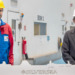 Jan Meyer, Geschäftsführer der Meyer Werft, und Silversea-CEO Roberto Martinoli beim Brennstart der Silver Nova (Foto: Meyer Werft/Silversea)